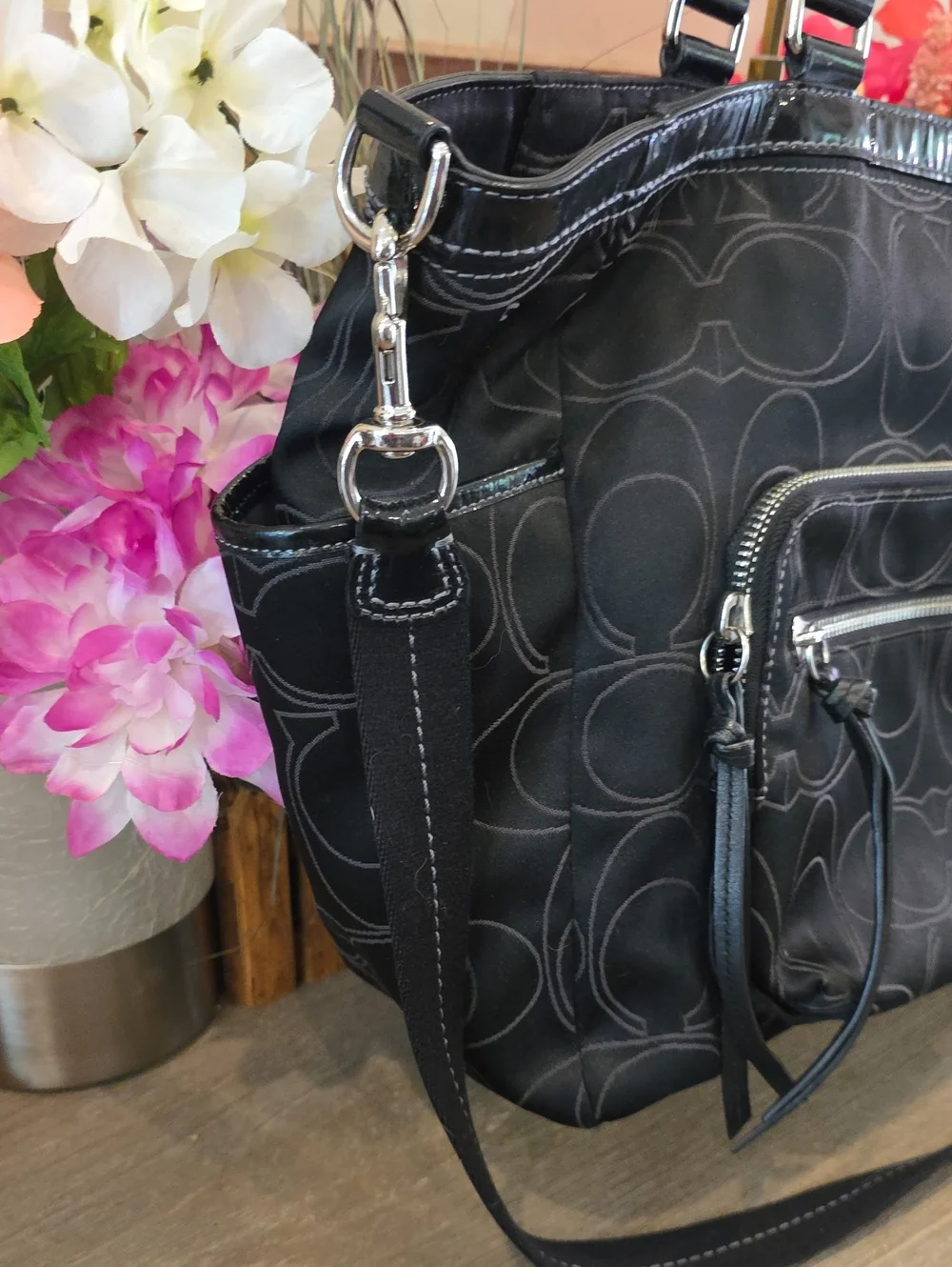 Coach Diaper/Laptop Bag Like New #15998